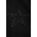 NFL Dallas Cowboys Triple Black Wool Men's Varsity Jacket