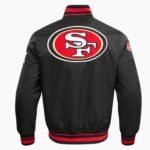 NFL San Francisco 49ers Mashup Men's Rib Satin Jacket