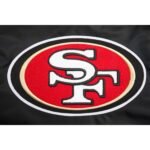 NFL San Francisco 49ers Mashup Men's Rib Satin Jacket