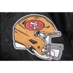 NFL San Francisco 49ers Mashup Men's Rib Satin Jacket