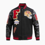 NFL San Francisco 49ers Mashup Men's Rib Wool Varsity Jacket