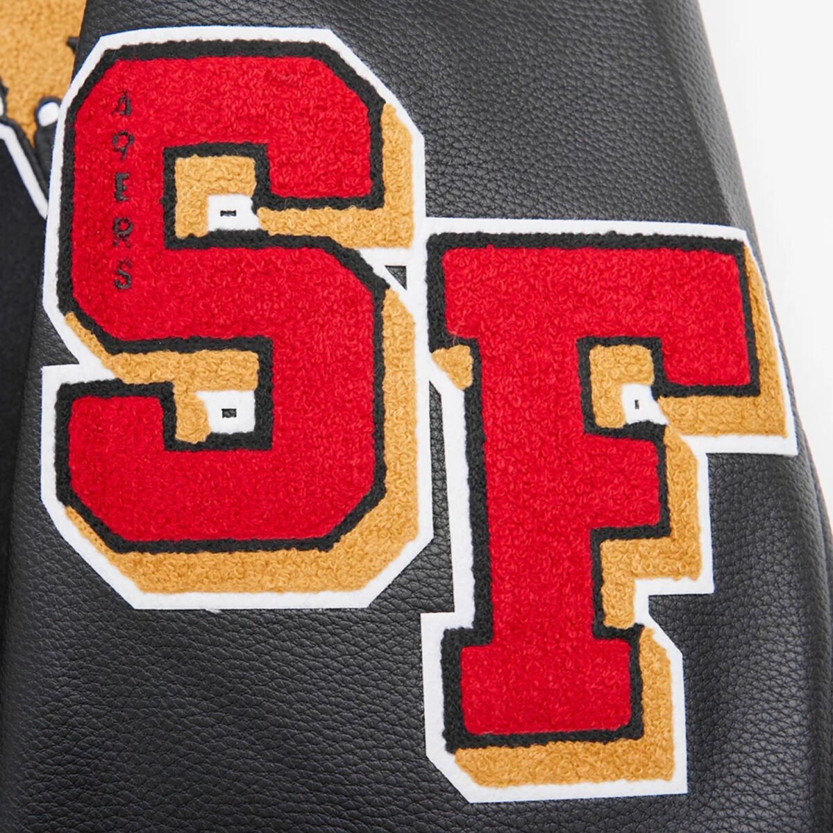 NFL San Francisco 49ers Mashup Men's Rib Wool Varsity Jacket