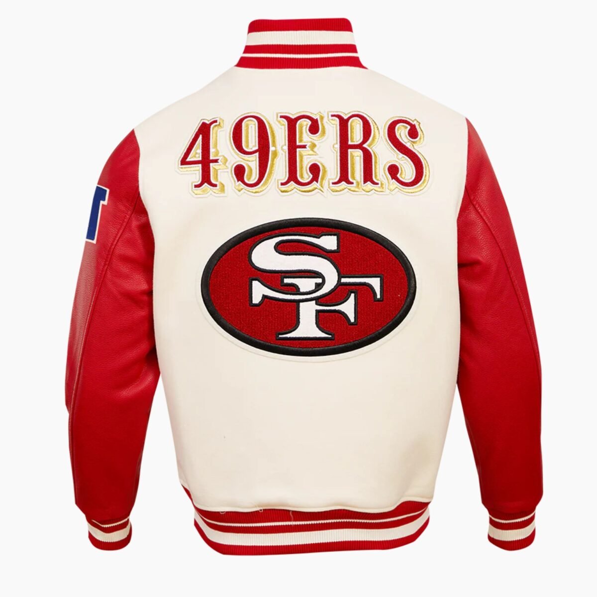 NFL San Francisco 49ers Retro Classic Men's Rib Wool Varsity Jacket