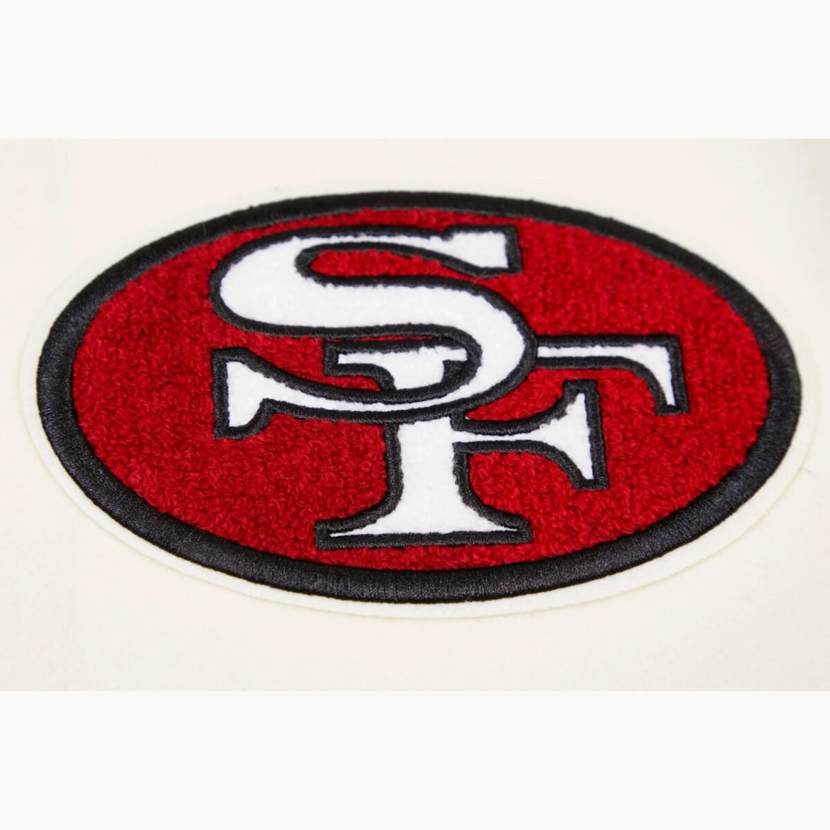 NFL San Francisco 49ers Retro Classic Men's Rib Wool Varsity Jacket