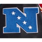 NFL San Francisco 49ers Retro Classic Men's Rib Wool Varsity Jacket Red