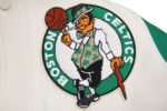 NBA Boston Celtics Retro Classic Men's Eggshell Rib Wool Varsity Jacket