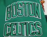 NBA Boston Celtics Retro Classic Men's Eggshell Rib Wool Varsity Jacket