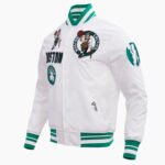 NBA Boston Celtics Retro Classic Men's Rib Satin Jacket
