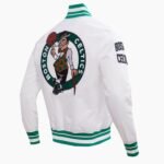 NBA Boston Celtics Retro Classic Men's Rib Satin Jacket