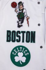 NBA Boston Celtics Retro Classic Men's Rib Satin Jacket