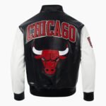 NBA Chicago Bulls City Signature Men's Leather Varsity Jacket
