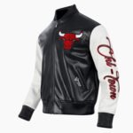 NBA Chicago Bulls City Signature Men's Leather Varsity Jacket
