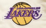 NBA Los Angeles Lakers Retro Classic Men's Eggshell Rib Satin Jacket