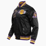 NBA Los Angeles Lakers Retro Classic Men's Rib Satin Jacket