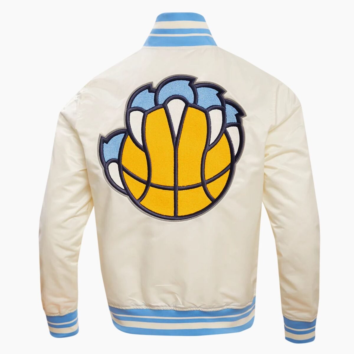 NBA Memphis Grizzlies Retro Classic Men's Rib Satin Jacket