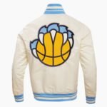 NBA Memphis Grizzlies Retro Classic Men's Rib Satin Jacket