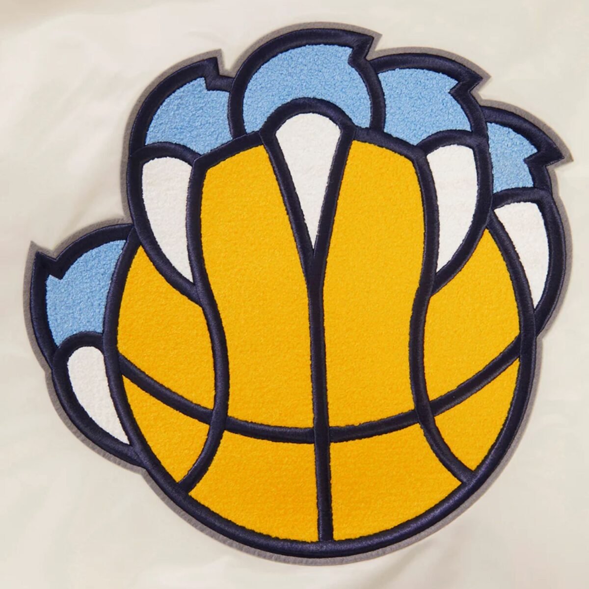 NBA Memphis Grizzlies Retro Classic Men's Rib Satin Jacket