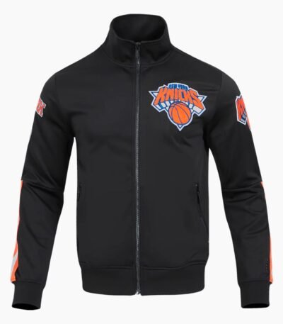 NBA New York Knicks Classic Men's Double Knit Track Jacket