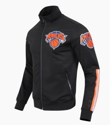 NBA New York Knicks Classic Men's Double Knit Track Jacket