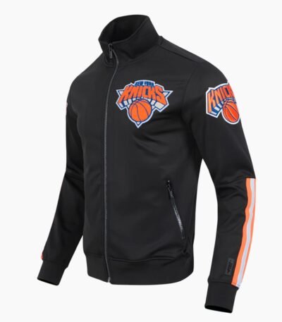 NBA New York Knicks Classic Men's Double Knit Track Jacket