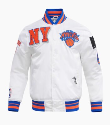 NBA New York Knicks Mashup Men's Rib Satin Jacket