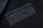 NBA New York Knicks Triple Black Men's Varsity Jacket