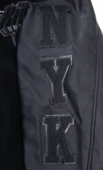 NBA New York Knicks Triple Black Men's Varsity Jacket
