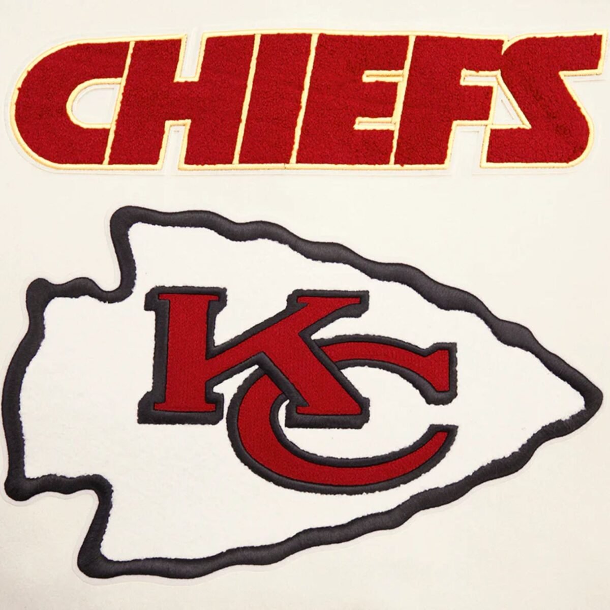 NFL Kansas City Chiefs Retro Classic Men's Rib Wool Varsity Jacket