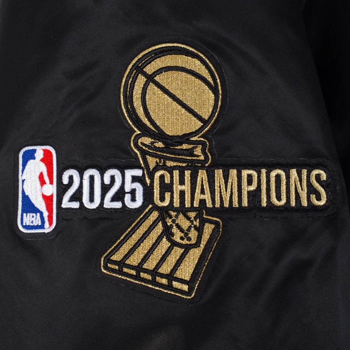 Oklahoma City Thunder NBA Finals 2025 Men's Rib Satin Jacket