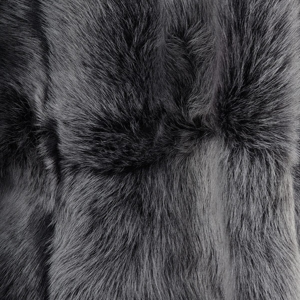 Double Collar Suede Leather Gilet Black