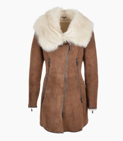 Hooded Brown Toscana Coat