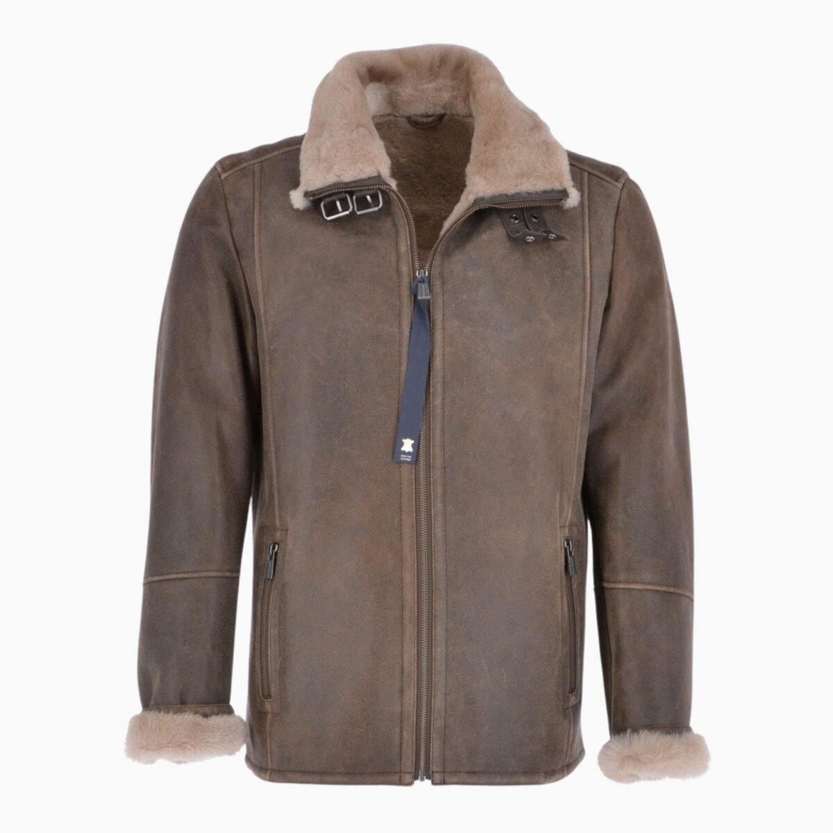 Leather Sheepskin Flying Jacket Antique Anton Leather Sheepskin Flying Jacket Antique Anton