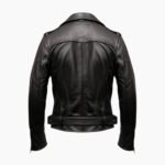 Men's Black Biker Genuine Leather Jacket