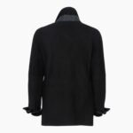 Mens Sheepskin Coat Black