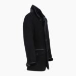 Mens Sheepskin Coat Black