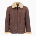 Mens Sheepskin Flying Jacket Kestane Colorado