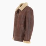Mens Sheepskin Flying Jacket Kestane Colorado