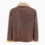 Mens Sheepskin Flying Jacket Kestane Colorado