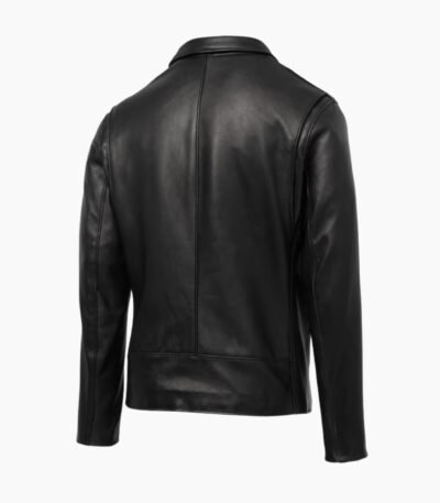 N.Y.C. Vogue Jacket Men's Black Leather Delivery Jacket