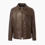 N.Y.C. Vogue Jacket Men's Brown Leather Delivery Jacket