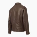 N.Y.C. Vogue Jacket Men's Brown Leather Delivery Jacket