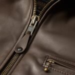 N.Y.C. Vogue Jacket Men's Brown Leather Delivery Jacket