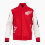 NHL Detroit Red Wings Classic Men's Wool Varsity Jacket