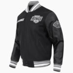 NHL Los Angeles Kings Retro Classic Men's Rib Wool Varsity Jacket