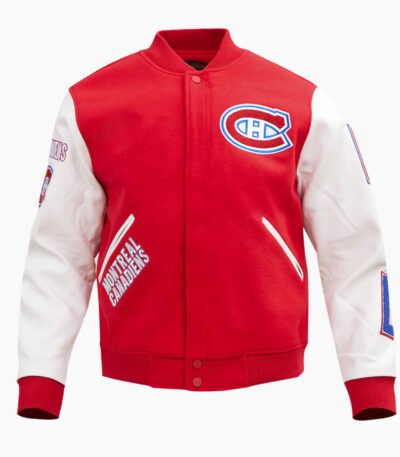 NHL Montreal Canadiens Classic Wool Men's Varsity Jacket