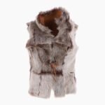 Reversible Toscana Suede Leather Gilet Tan