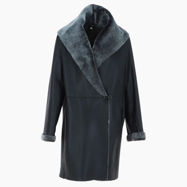 Sheepskin Coat Black