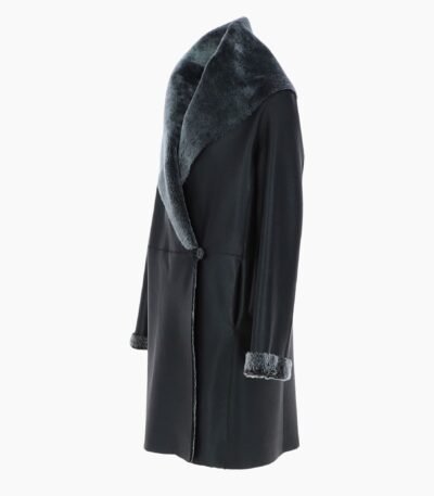 Sheepskin Coat Black