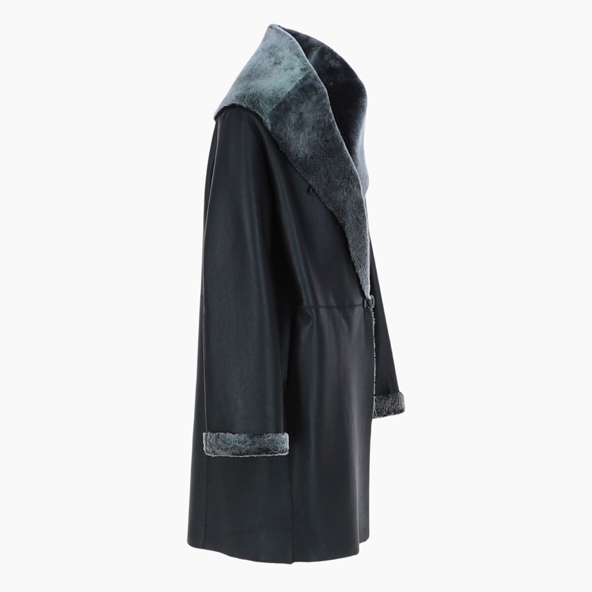 Sheepskin Coat Black