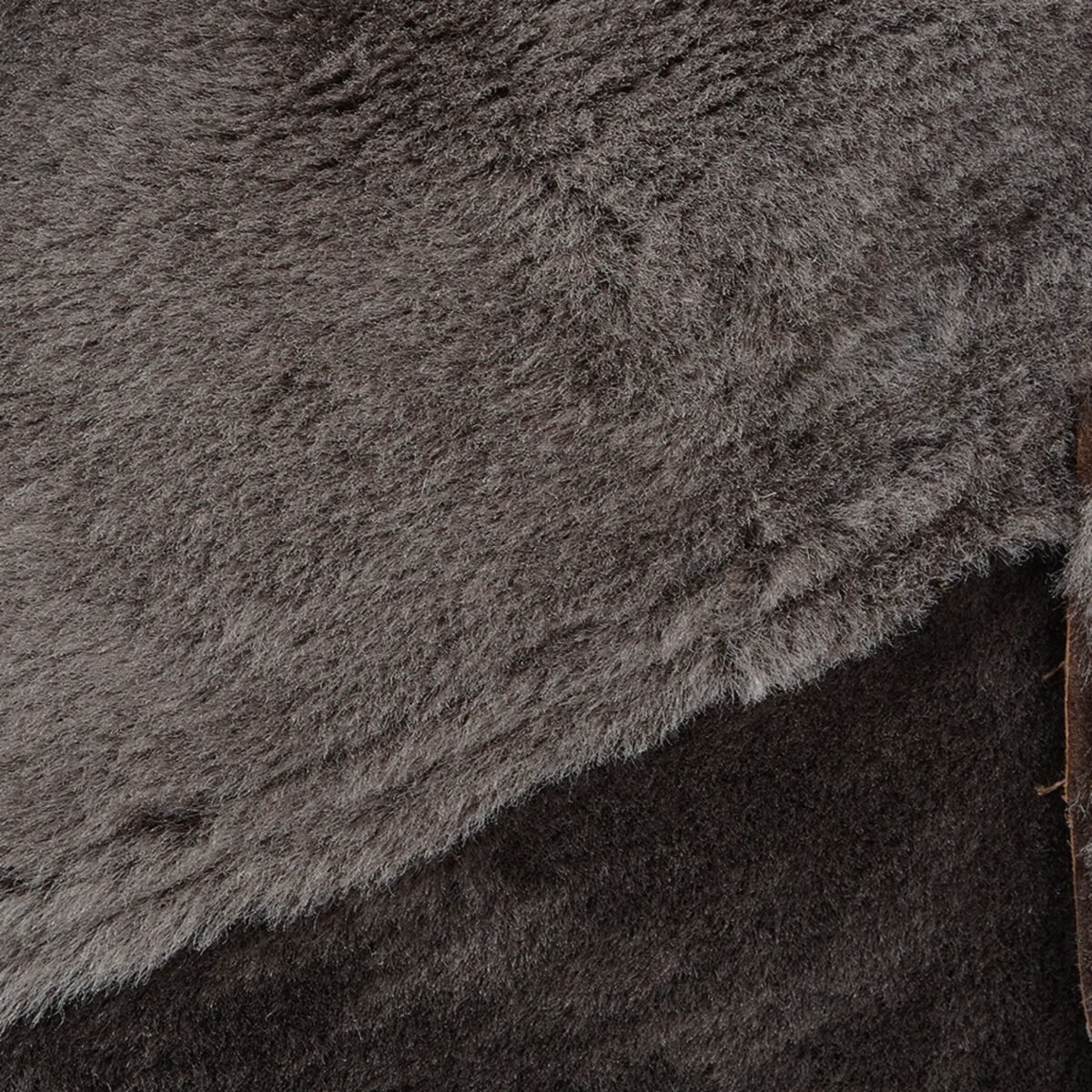 Sheepskin Duffle Coat Tobacco